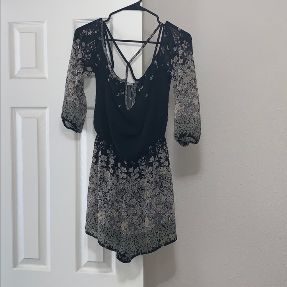 Lightweight Floral Romper